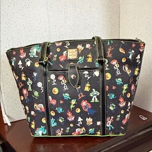 Dooney & Bourke Black Disney Pixar Tote.     Like new